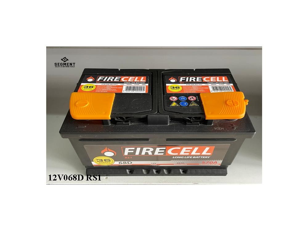 AKUMULATOR 12V 68AH D+ FIRECELL